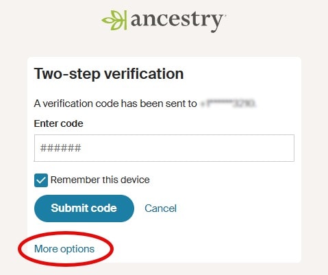 More options