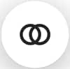 A Venn diagram icon for the by parent feature.